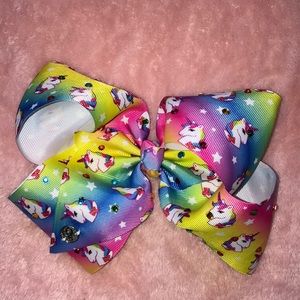 JoJo Siwa bow with unicorns